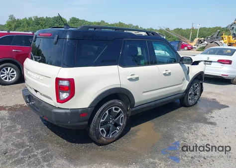 2024 Ford Bronco Sport Outer Banks z USA, uszkodzony, nr VIN 3FMCR9C62RRF18045